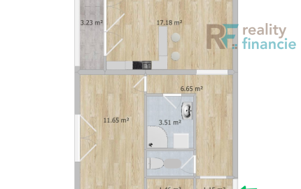 PREDAJ 1,5 izbový byt v Košiciach