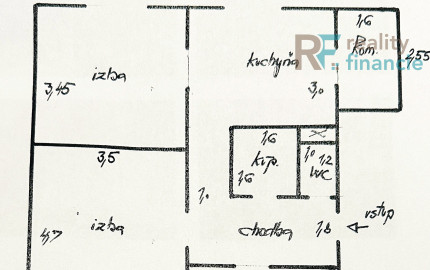 REZERVOVANÝ Lemešany 3izbový byt na predaj + VIDEO