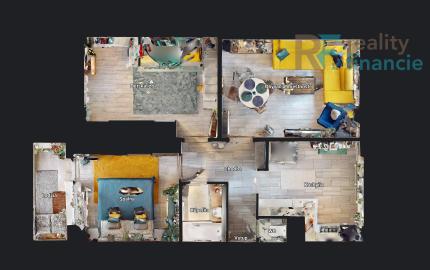 PREDANÝ 3 izbový byt Furča