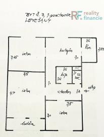 REZERVOVANÝ Lemešany 3izbový byt na predaj + VIDEO