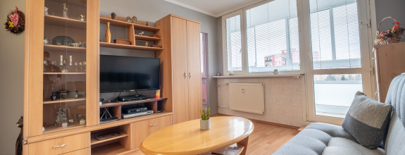 Veľký 1,5 izbový byt s loggiou na Terase | 46 m² | Pražský typ