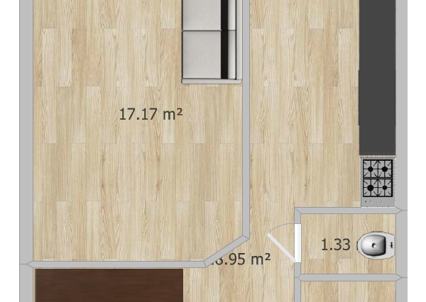 PREDANÝ 1 izbový byt Moldava nad Bodvou