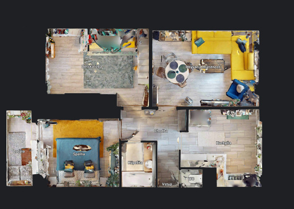 PREDANÝ 3 izbový byt Furča