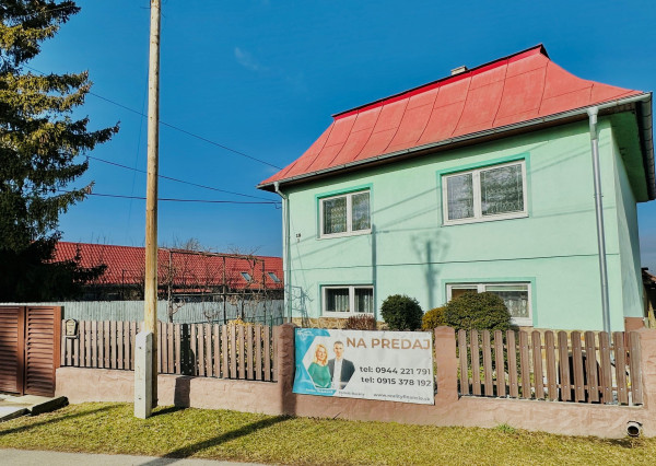 Rodinný dom  Ždaňa - REZERVOVANÝ