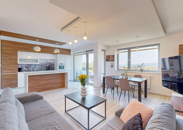 TOP byt PANORAMA 4i  + 1x parking v cene : VIDEO + 3D