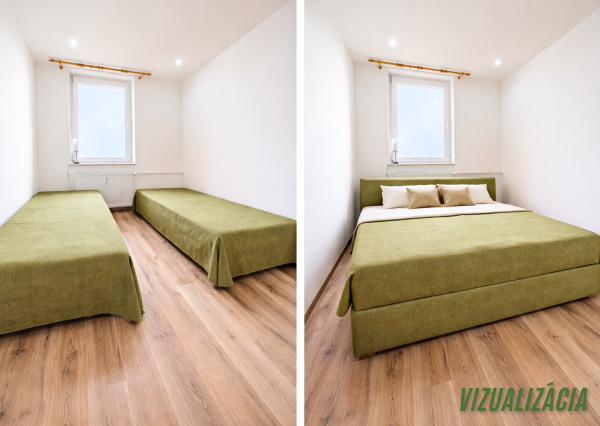 Prenájom 2 izbový byt Železníky - 2 x klimatizácia