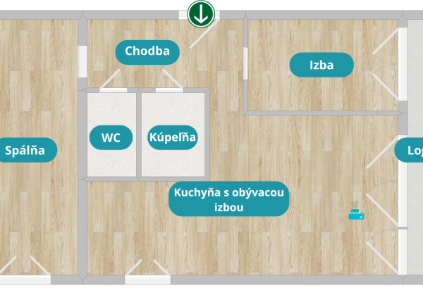 Predaj 3 izbový byt Košice Kalvária