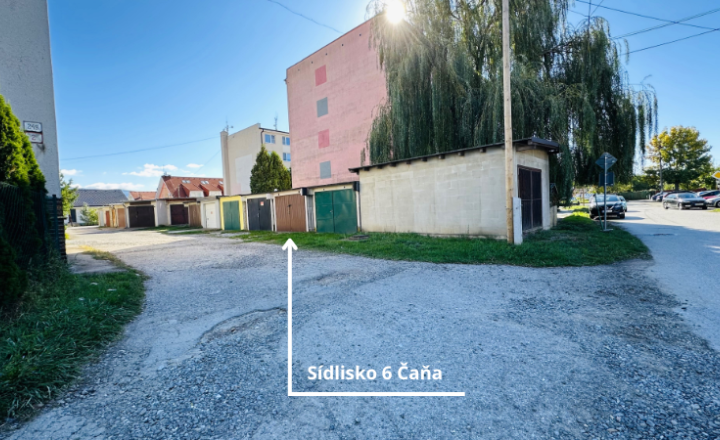Garáž na predaj v obci Čaňa - fotografia 1
