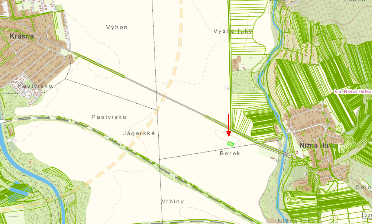 Investičný pozemok Košice Krásna