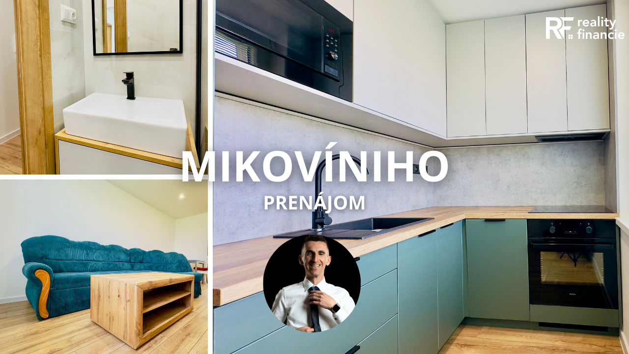 Nový 2i byt na prenájom - Mikovíniho