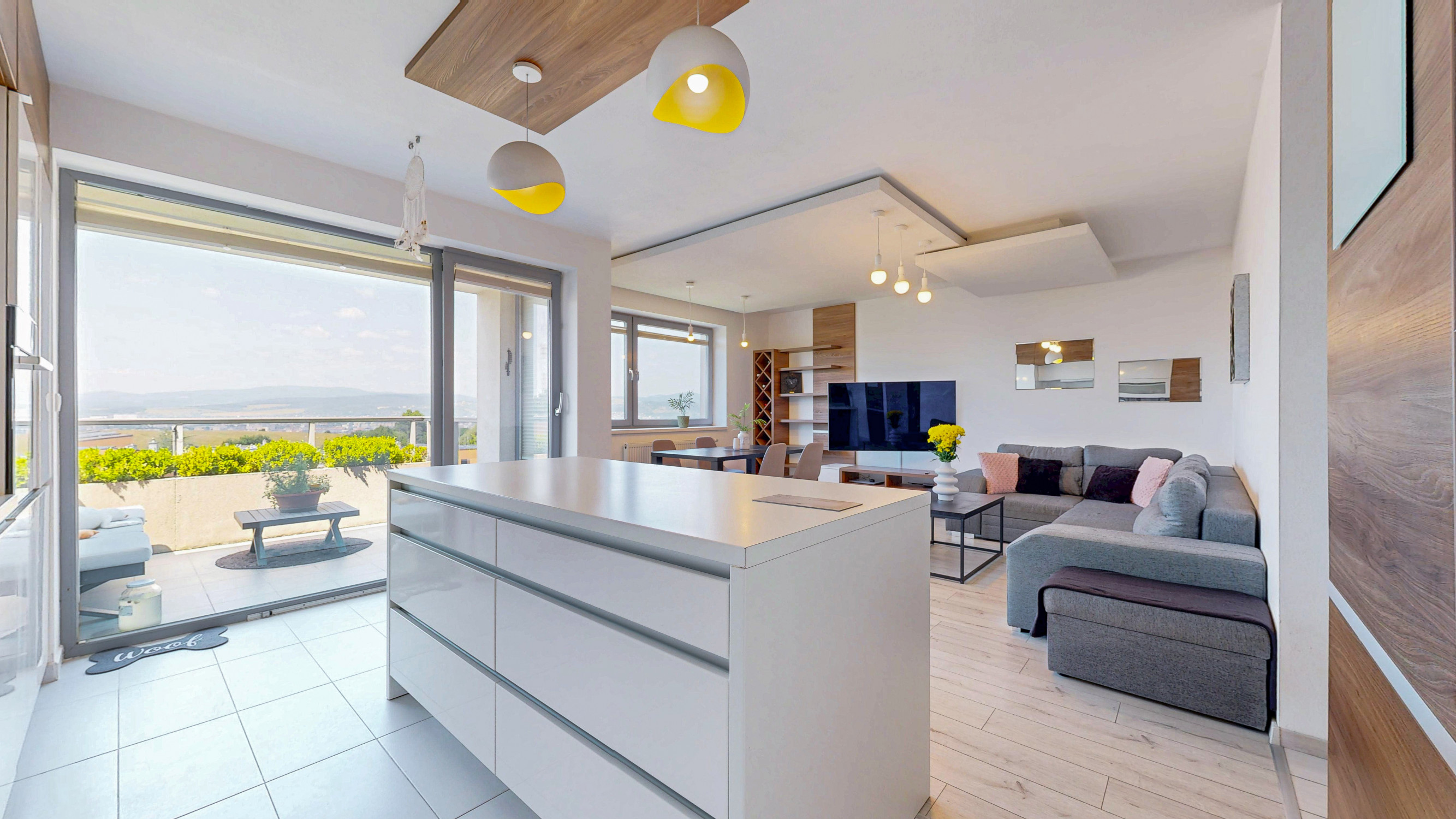 PANORAMA 4i byt + 1x parking v cene : VIDEO + 3D